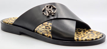 9108 Roberto Cavalli Sandals / Black